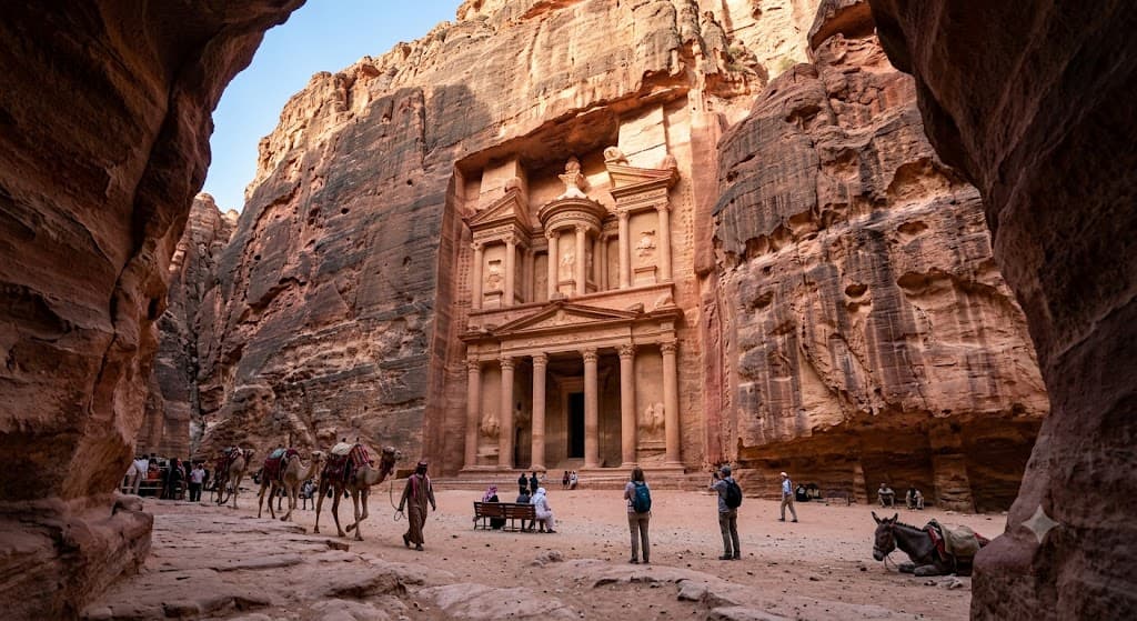 Petra — the rose-red city of the ancient world.