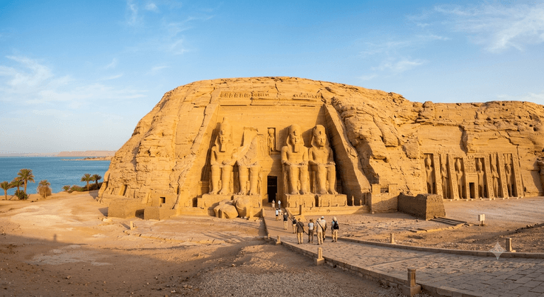 Abu Simbel — i templi che Ramses II scolpì nella roccia.