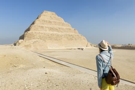 Piramidi di Giza e Saqqara: tour di un'intera giornata
